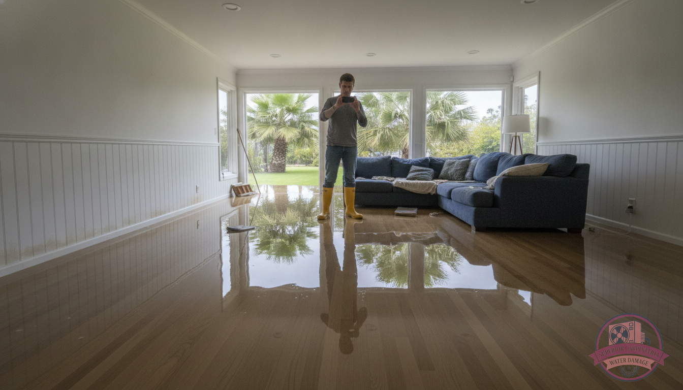 What to Do in the First 24 Hours After Water Damage in Carpinteria, CA